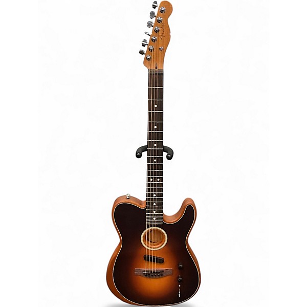 Used Fender Acoustasonic Player Telecaster 2 Color Sunburst Acoustic Electric Guitar