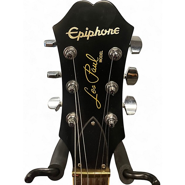 Used Epiphone Vivian Campbell "Holy Diver" Signature Les Paul Ebony Solid Body Electric Guitar