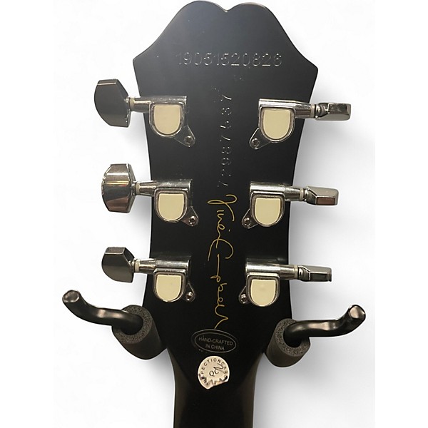 Used Epiphone Vivian Campbell "Holy Diver" Signature Les Paul Ebony Solid Body Electric Guitar