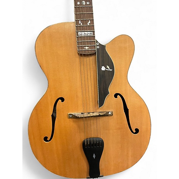 Used Monari Jean Baptiste Model Custom Handmade Archtop Natural Acoustic Guitar