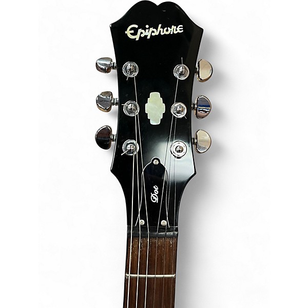Used 2006 Epiphone Dot Natural Hollow Body Electric Guitar