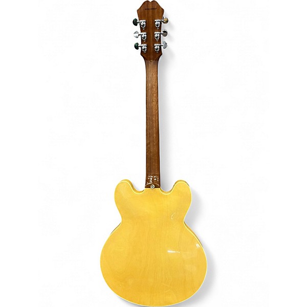 Used 2006 Epiphone Dot Natural Hollow Body Electric Guitar