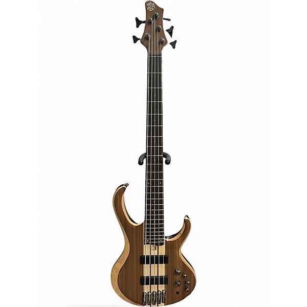 Used Ibanez BTB745 Brown Electric Bass Guitar