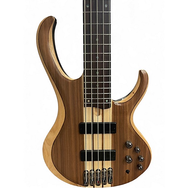 Used Ibanez BTB745 Brown Electric Bass Guitar