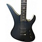 Used Schecter Guitar Research avenger evil twin Black Solid Body Electric Guitar