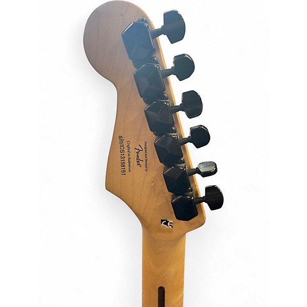 Used Squier Bullet Stratocaster WINE SPARKLE Solid Body Electric Guitar