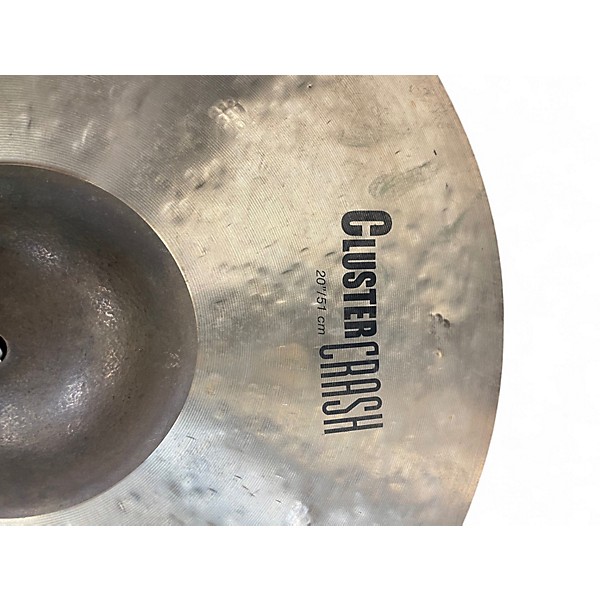 Used Zildjian 20in K Cluster Crash Cymbal
