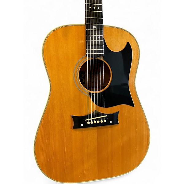 Vintage 1970s The Grammer Guitar G20 Natural Acoustic Guitar