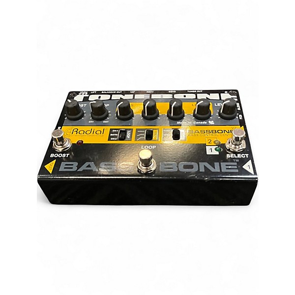 Used Radial Engineering Bassbone Bass Pre DI Bass Effect Pedal