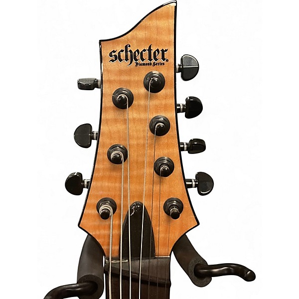 Used Schecter Guitar Research C7 MS SLS NATURAL Solid Body Electric Guitar
