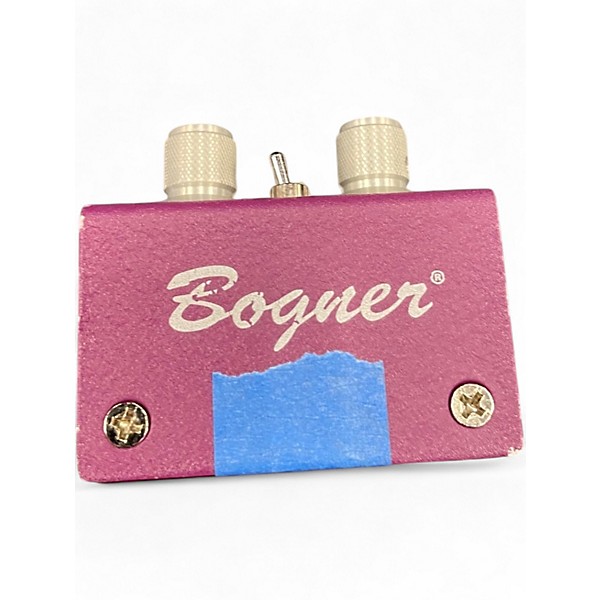 Used Bogner Burnley Bubinga Distortion Effect Pedal
