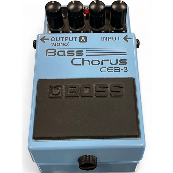 Used BOSS CEB3 Bass Chorus Bass Effect Pedal
