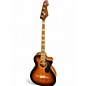 Used Fender Kingman 4-String Sunburst Acoustic Bass Guitar thumbnail