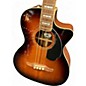 Used Fender Kingman 4-String Sunburst Acoustic Bass Guitar