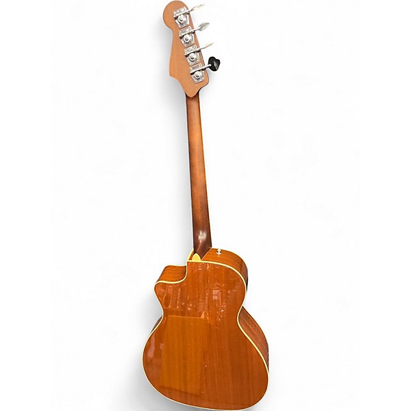 Used Fender Kingman 4-String Sunburst Acoustic Bass Guitar