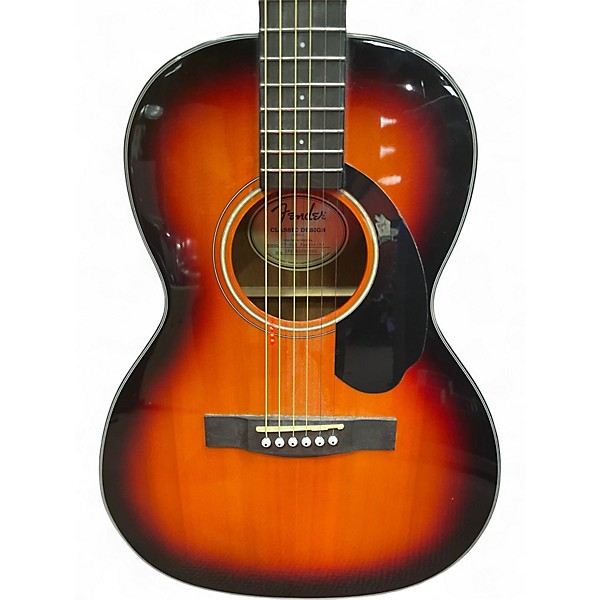 Used Fender CP60S 2 Color Sunburst Acoustic Guitar