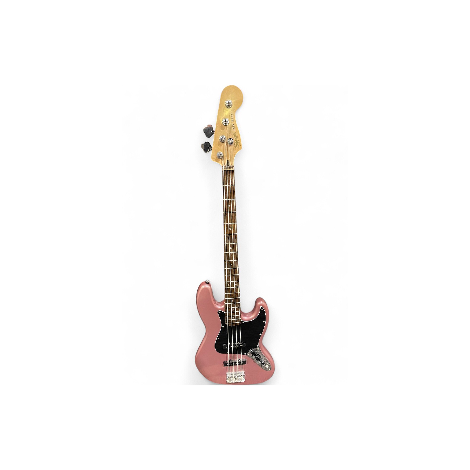 Used 2022 Squier Affinity Jazz Bass Burgundy Mist Electric Bass