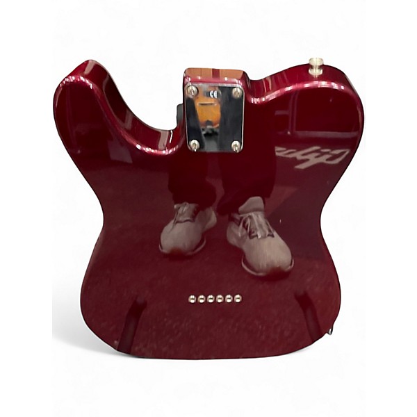 Used Fender Standard Telecaster Candy Apple Red Solid Body Electric Guitar