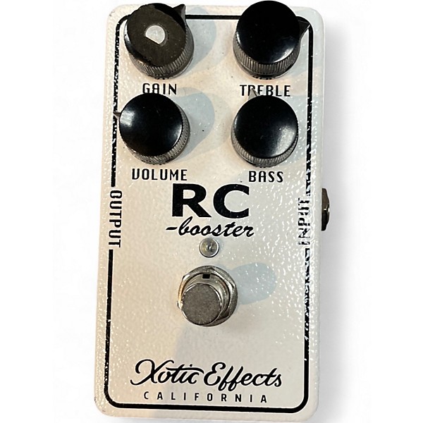 Used Xotic RC Booster Effect Pedal
