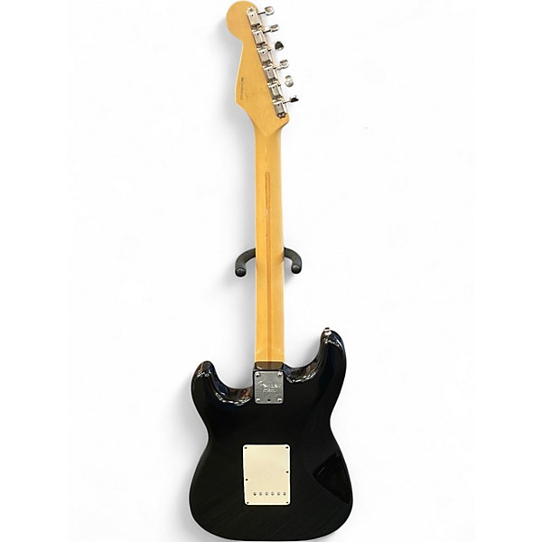 Used Fender Clapton Stratocaster Black Solid Body Electric Guitar
