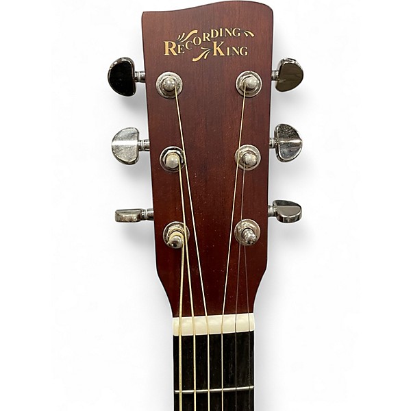 Used Recording King RCA 16RCPE5 TBR 2 Color Sunburst Acoustic Guitar