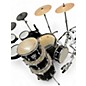 Used Pearl 5 Piece ROADSHOW Black Drum Kit thumbnail
