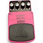 Used Behringer HM300 Heavy Metal Distortion Effect Pedal thumbnail