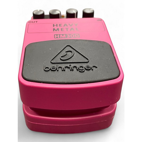 Used Behringer HM300 Heavy Metal Distortion Effect Pedal