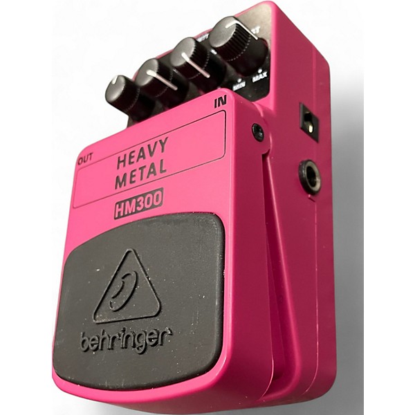 Used Behringer HM300 Heavy Metal Distortion Effect Pedal