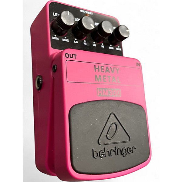 Used Behringer HM300 Heavy Metal Distortion Effect Pedal