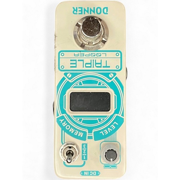 Used Donner TRIPLE LOOPER Pedal