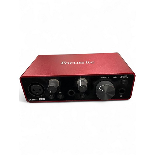 Used Focusrite Scarlett Solo Gen 3 Audio Interface