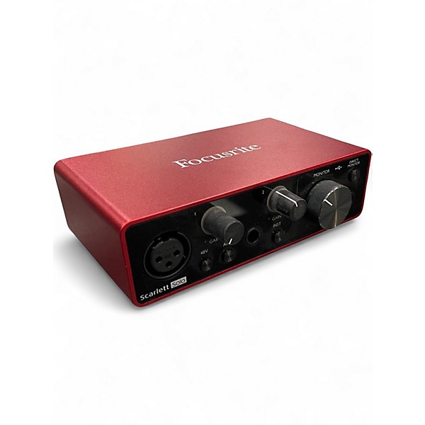 Used Focusrite Scarlett Solo Gen 3 Audio Interface