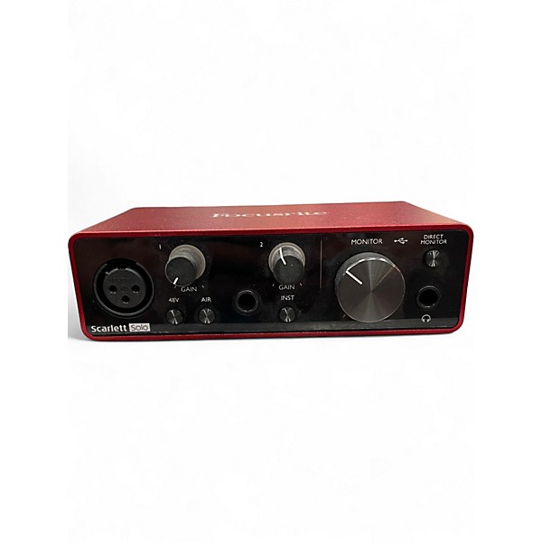 Used Focusrite Scarlett Solo Gen 3 Audio Interface