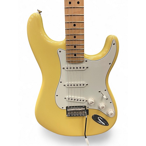 Used 2022 Fender Player Stratocaster Buttercream Solid Body Electric Guitar