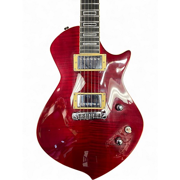 Used Sully Guitars '71 Trella Conspiracy Series Trans Red Solid Body Electric Guitar