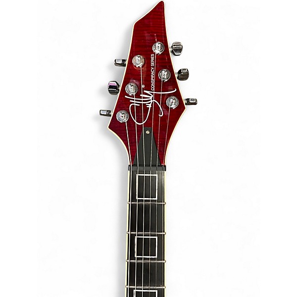 Used Sully Guitars '71 Trella Conspiracy Series Trans Red Solid Body Electric Guitar