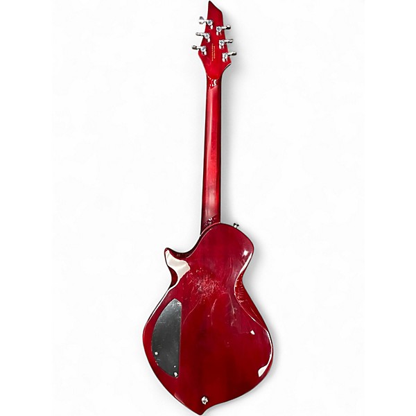 Used Sully Guitars '71 Trella Conspiracy Series Trans Red Solid Body Electric Guitar