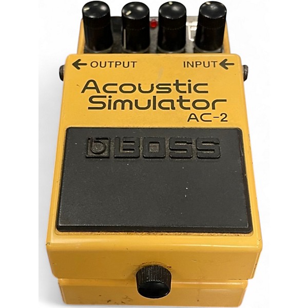 Used BOSS AC2 Acoustic Simulator Effect Pedal