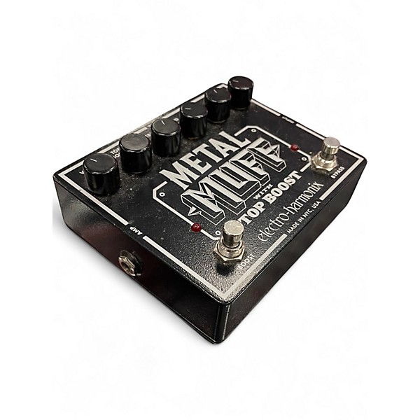 Used Electro-Harmonix Metal Muff Distortion With Top Boost Effect Pedal