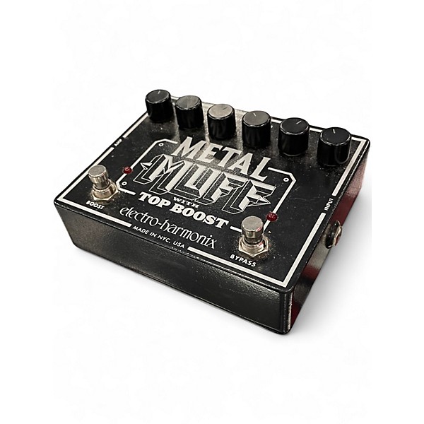 Used Electro-Harmonix Metal Muff Distortion With Top Boost Effect Pedal