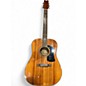 Used Washburn D-20 Natural Acoustic Guitar thumbnail