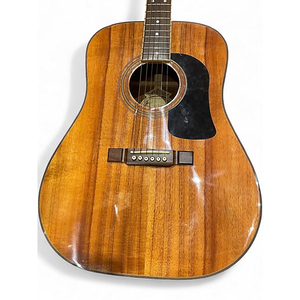 Used Washburn D-20 Natural Acoustic Guitar