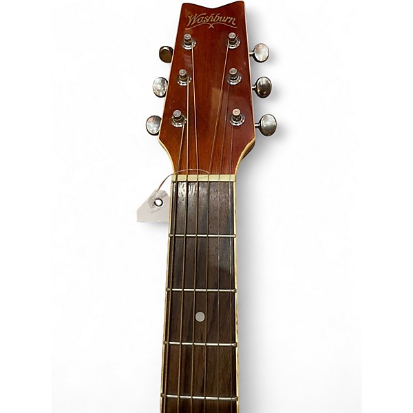 Used Washburn D-20 Natural Acoustic Guitar