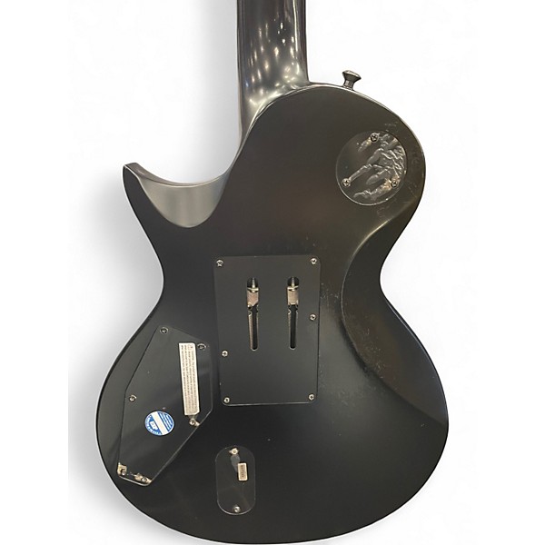 Used Floyd Rose LTD EC-1000 FR Black Solid Body Electric Guitar