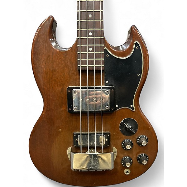 Vintage 1977 Gibson EB-3 Walnut Electric Bass Guitar