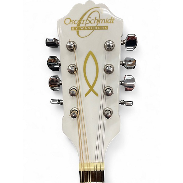 Used Washburn OSCAR SCHMIDT 0M10EWH WHITE Mandolin