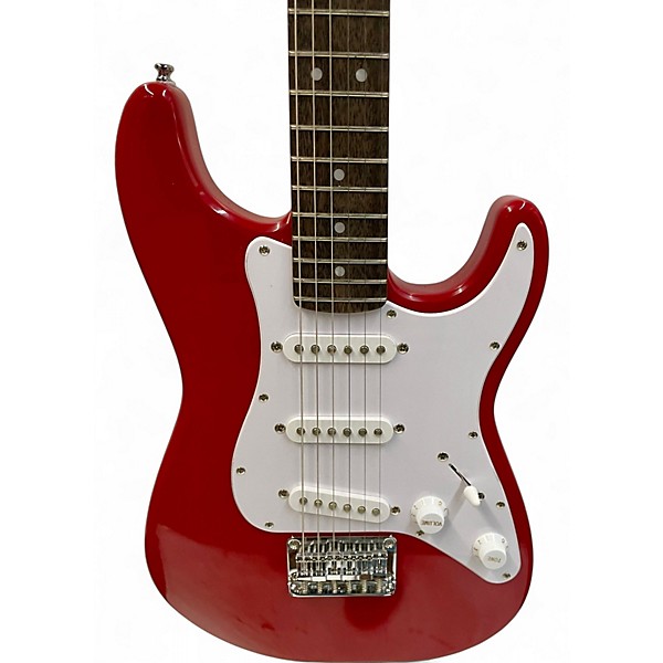 Used Squier Mini Affinity Stratocaster Dakota Red Electric Guitar