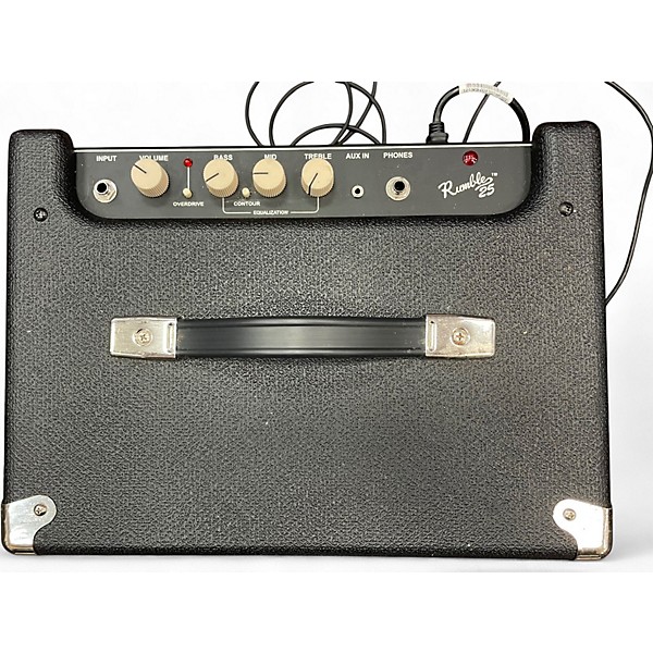 Used Fender Rumble 25 25W 1x10 Bass Combo Amp