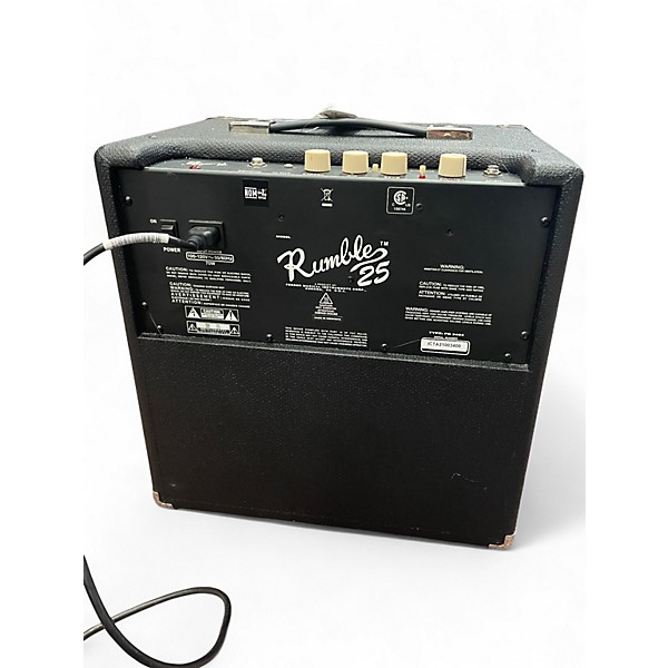 Used Fender Rumble 25 25W 1x10 Bass Combo Amp